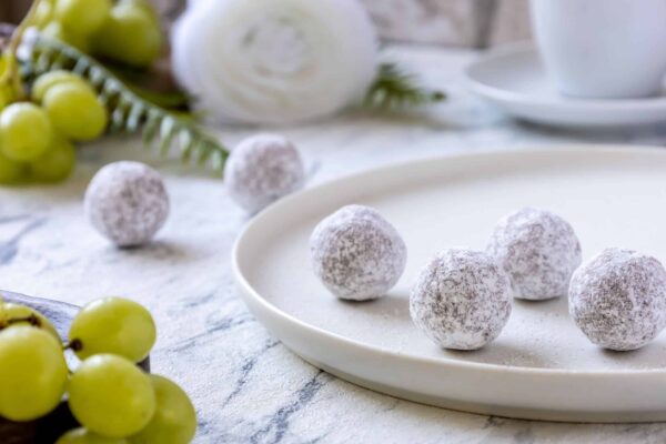 Glutenfreie Marc de Champagne-Praline