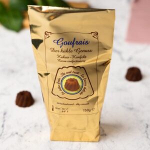 kleines glutenfreies Kakaokonfekt