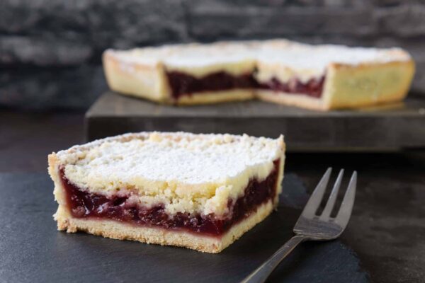 Glutenfreier Kirsch-Streusel Kuchen