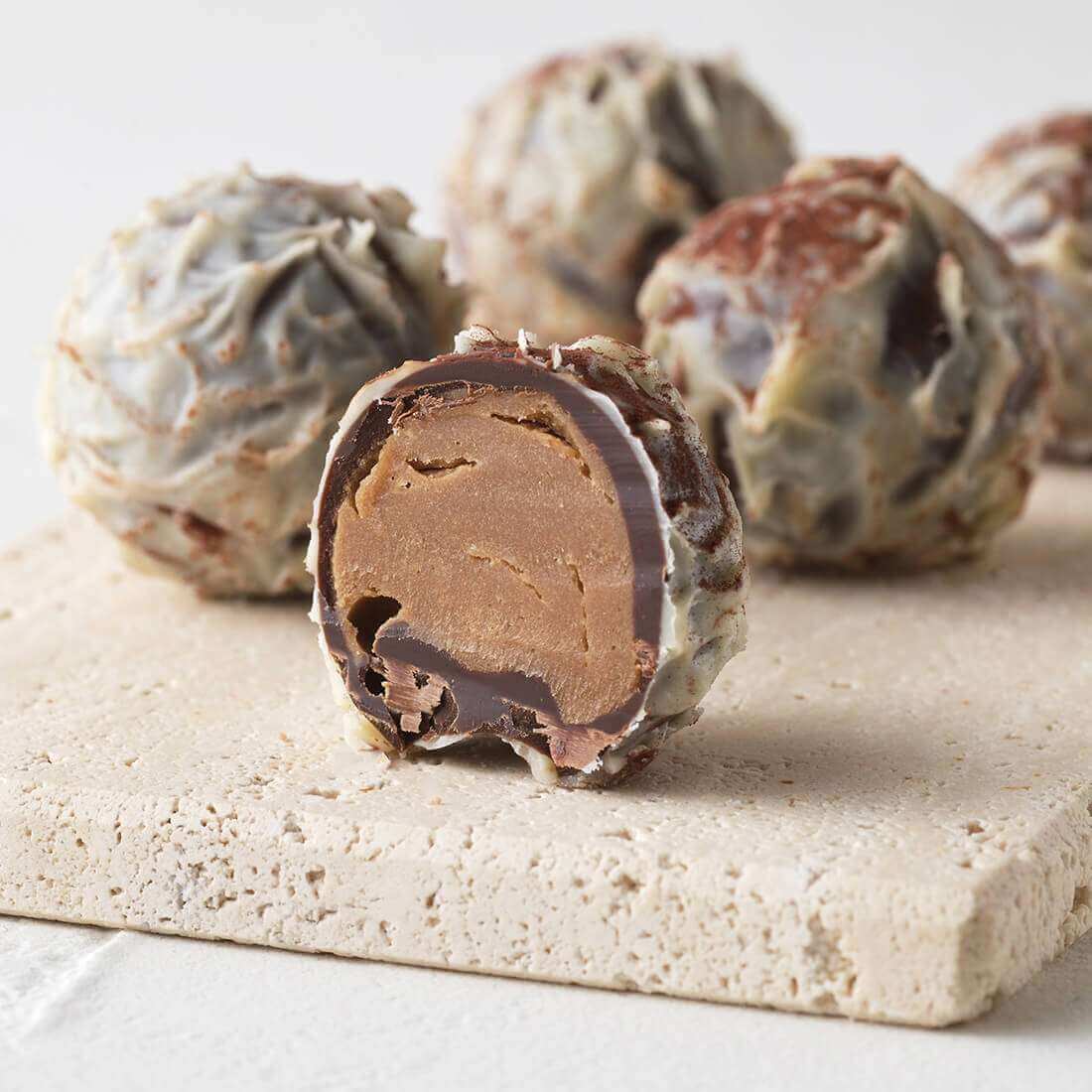 Tiramisu-Trüffel | glutenfrei - pralissimo.de Tiramisu-Trüffel | glutenfrei - pralissimo.de