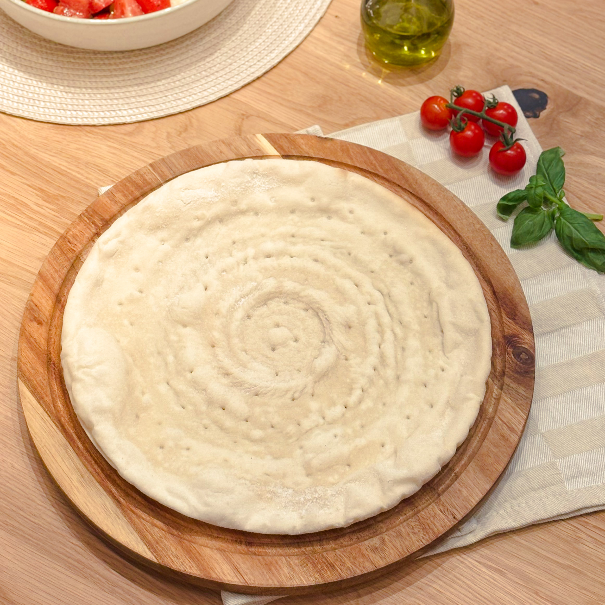 glutenfreier Pizza-Boden