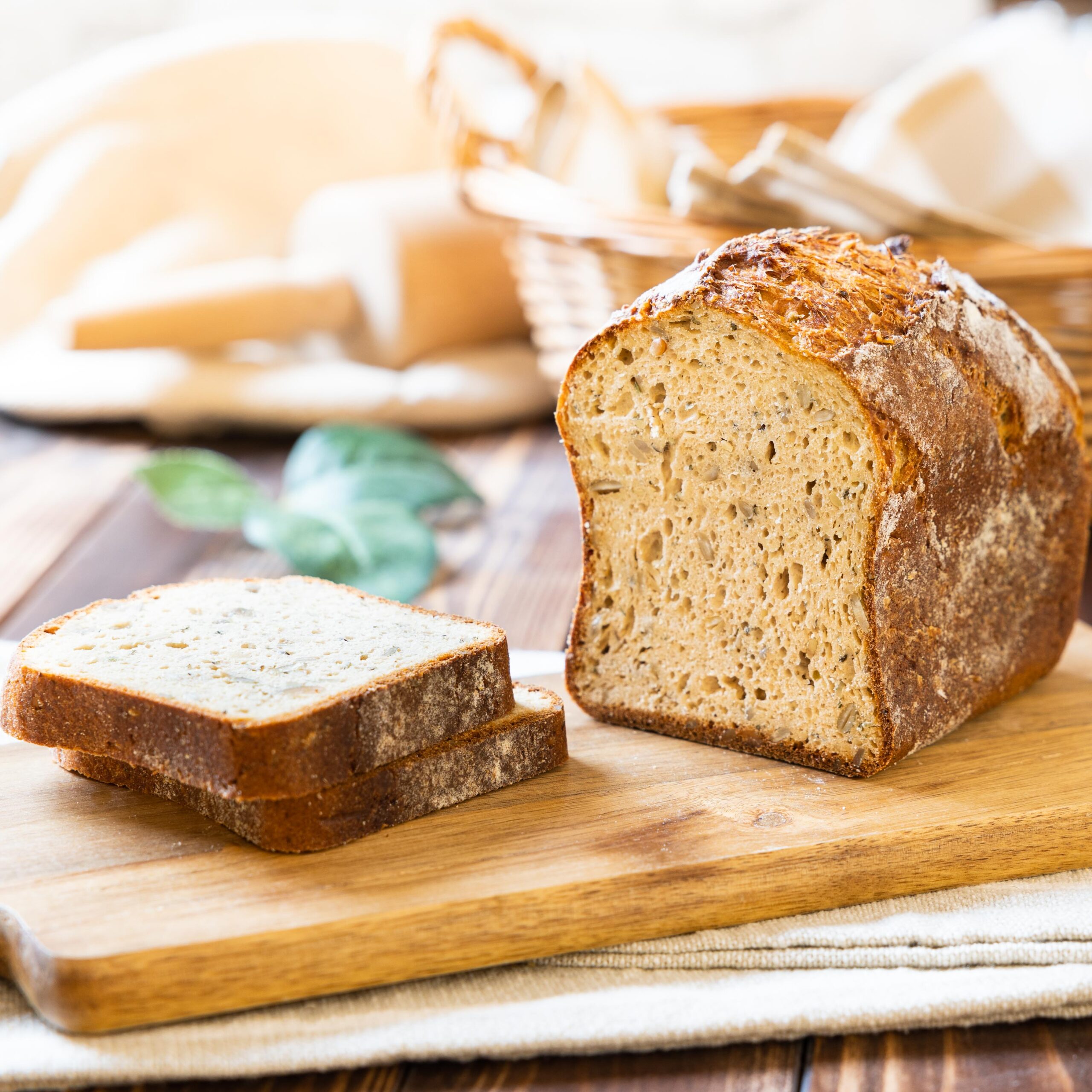 Glutenfreies Proteinbrot