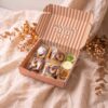 box mit verpackung Glutenfreie Zimtrollen Box