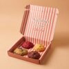 Glutenfreie Bestseller Cookie Box mit vier NYC-Style Cookies von Pralissimo